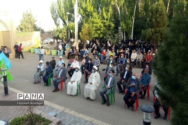 جشن پیروزی ابراهیم رئیسی در انتخابات ریاست جمهوری در قاین