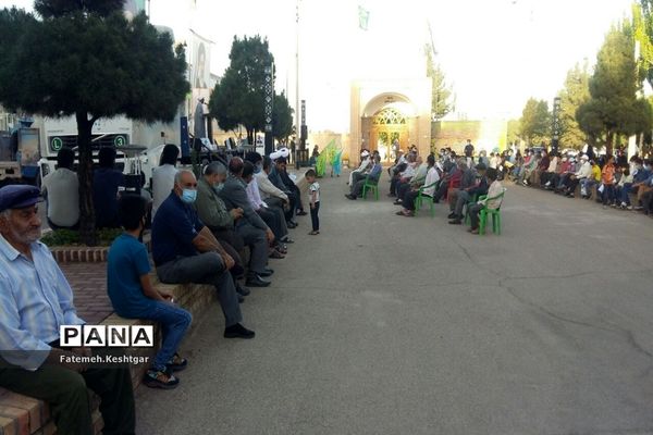 جشن پیروزی ابراهیم رئیسی در انتخابات ریاست جمهوری در قاین