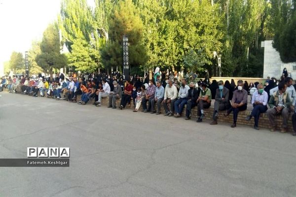 جشن پیروزی ابراهیم رئیسی در انتخابات ریاست جمهوری در قاین