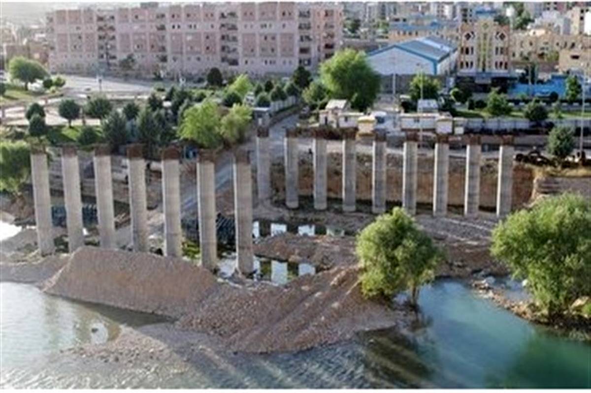 ساخت پل چهارم رودخانه بشار در شهر یاسوج به زودی به بهره‌برداری می رسد