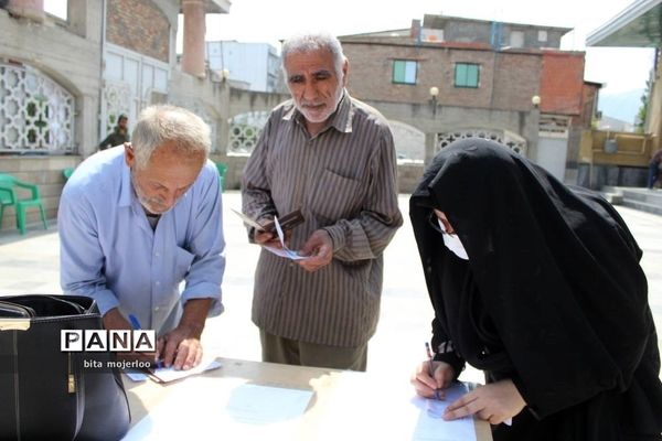 حضور مردم شهرستان گلوگاه در انتخابات خرداد 1400