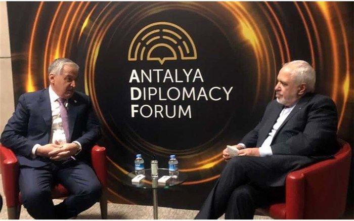 دیدار ظریف با وزرای خارجه کویت و تاجیکستان در آنتالیا