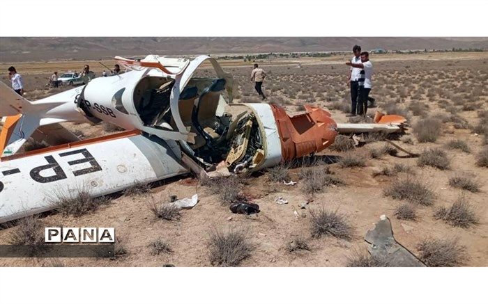 سقوط یک فروند هواپیمای آموزشی در خراسان شمالی دو کشته داد