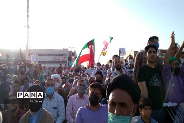 جشن مردم مشهد برای پیروزی رئیس جمهوری منتخب