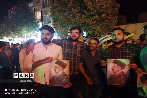 برگزاری مراسم دهه کرامت و جشن پیروزی دولت سیزدهم در کاشمر