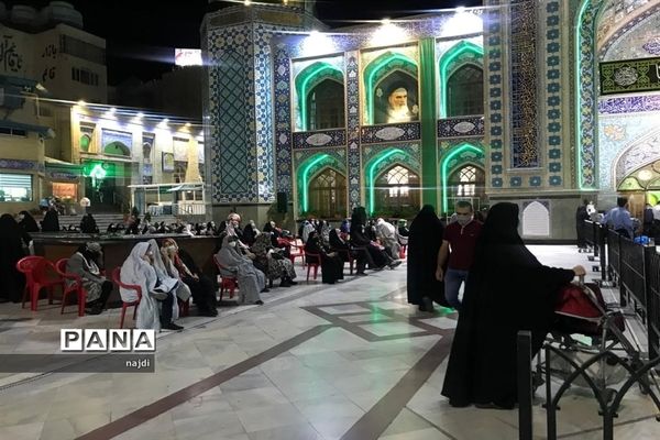 شب میلاد رئوف آل فاطمه در حرم امامزاده صالح