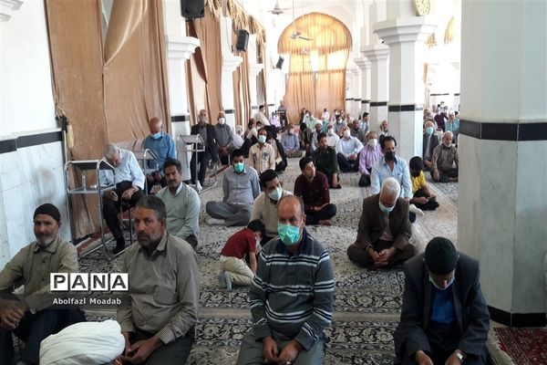 تقدیر از فعالان بسیجی و مسجدی در نماز جمعه  خلیل آباد