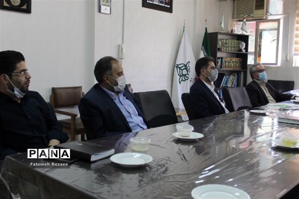 بازدید مدیرکل نوسازی استان زنجان از سازمان دانش‌آموزی