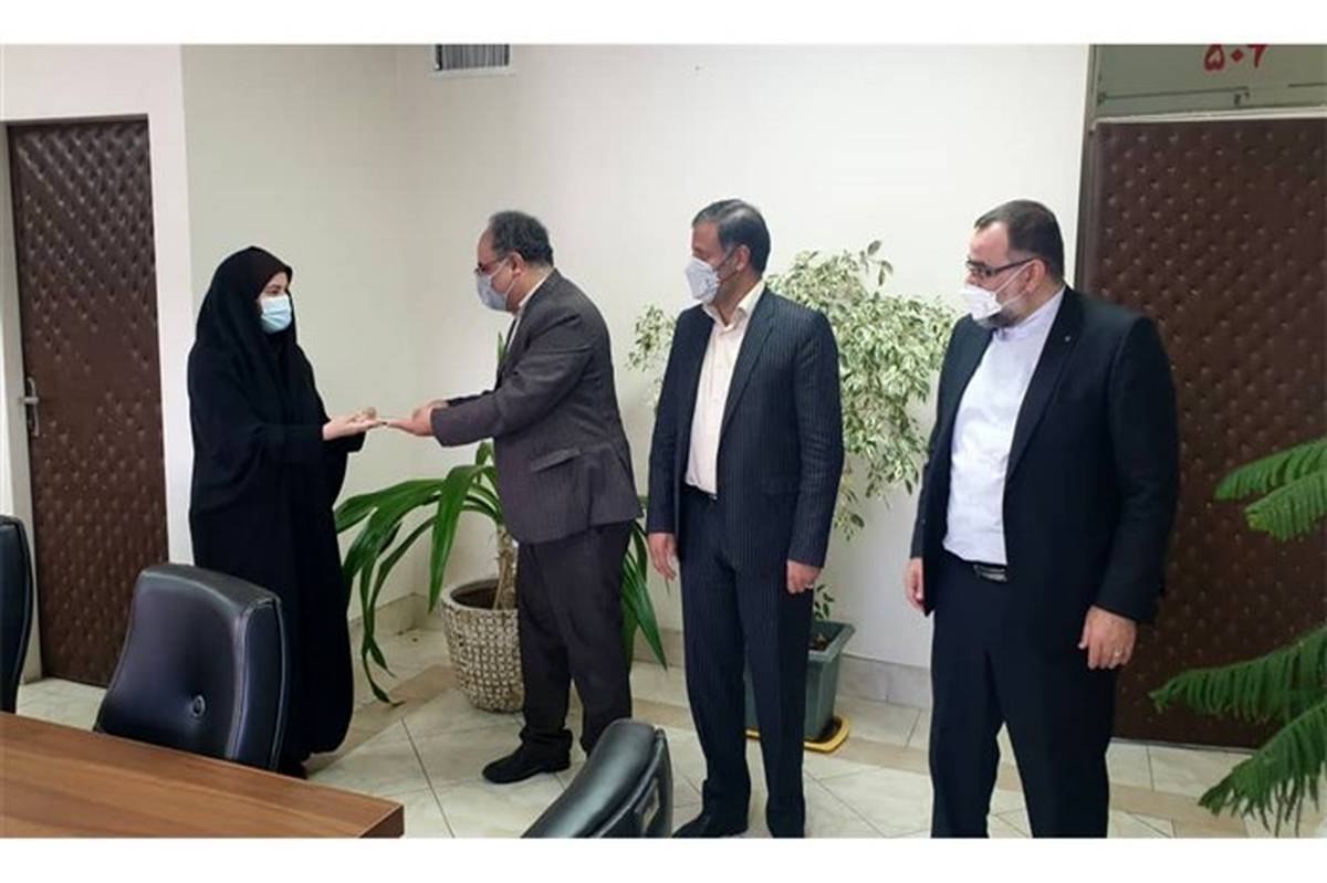 السانا حسینی بیرون به عنوان مدیر سازمان دانش‌آموزی منطقه 11 تهران منصوب شد