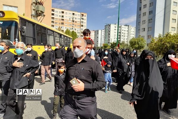 برگزاری دسته ‌عزاداری در پردیس