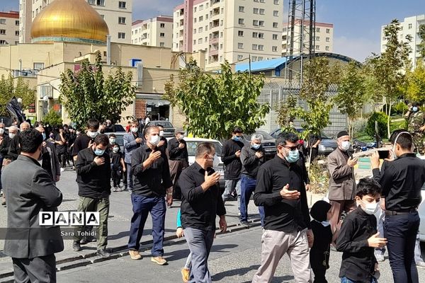 برگزاری دسته ‌عزاداری در پردیس