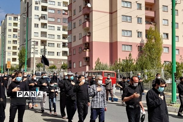 برگزاری دسته ‌عزاداری در پردیس