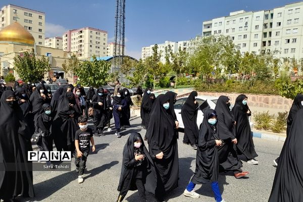 برگزاری دسته ‌عزاداری در پردیس