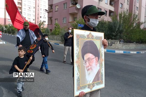 برگزاری دسته ‌عزاداری در پردیس