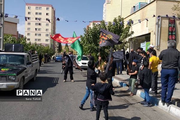 برگزاری دسته ‌عزاداری در پردیس