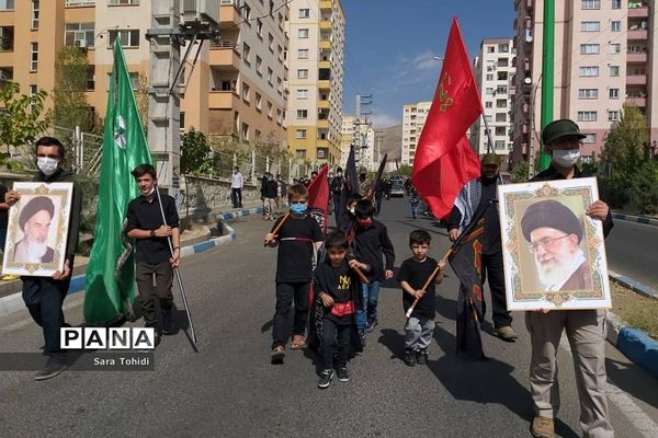 برگزاری دسته ‌عزاداری در پردیس