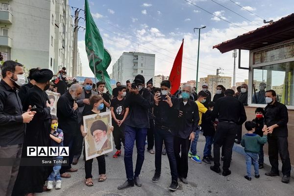 برگزاری دسته ‌عزاداری در پردیس