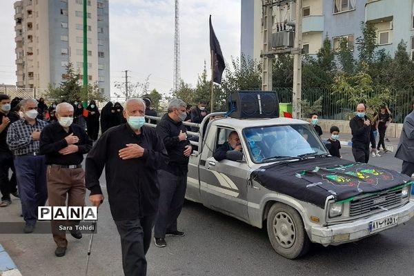 برگزاری دسته ‌عزاداری در پردیس