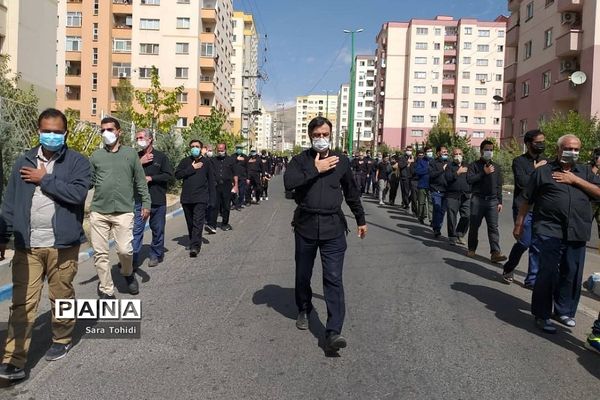 برگزاری دسته ‌عزاداری در پردیس