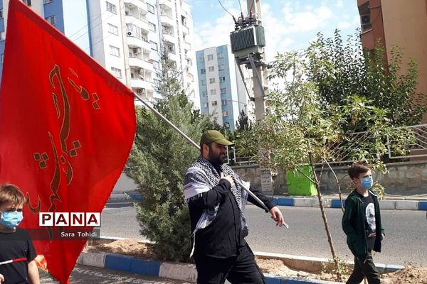برگزاری دسته ‌عزاداری در پردیس