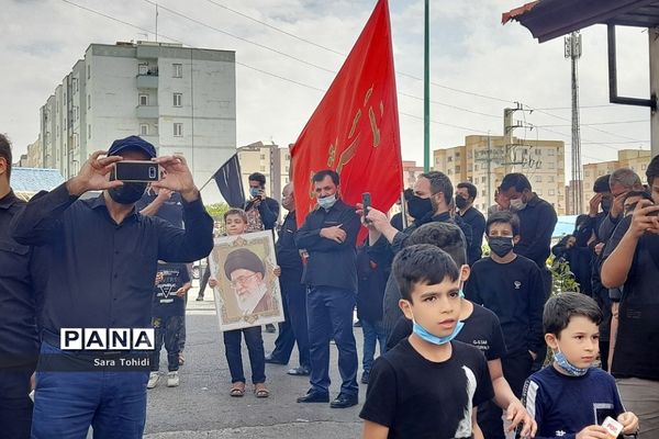 برگزاری دسته ‌عزاداری در پردیس