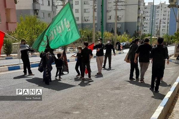برگزاری دسته ‌عزاداری در پردیس