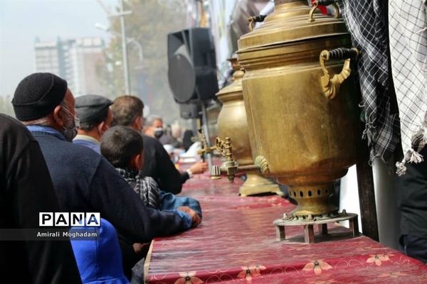 راهپیمایی عزاداران  امام رضا علیه السلام به سمت بارگاه مطهر رضوی