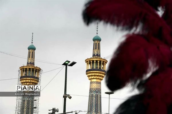 راهپیمایی عزاداران  امام رضا علیه السلام به سمت بارگاه مطهر رضوی