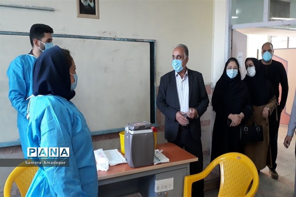 اجرای  طرح واکسیناسیون دانش‌آموزان در ملارد