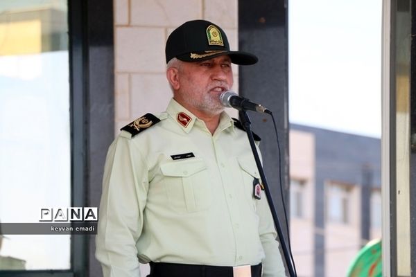 صبحگاه نیروی انتظامی در بوشهر