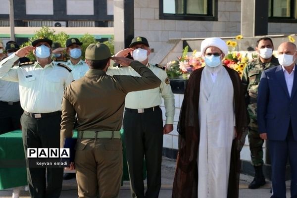 صبحگاه نیروی انتظامی در بوشهر