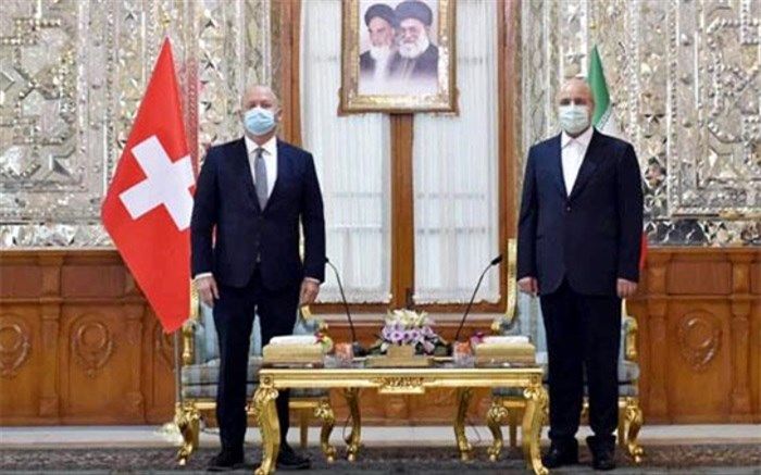 تاکید روسای مجالس ایران و سوئیس بر تعمیق همکاری‌های اقتصادی