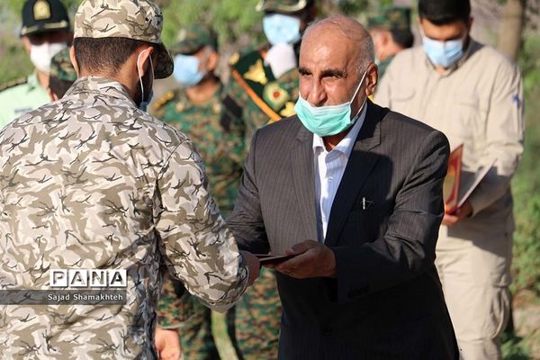 مراسم صبحگاه  یگان ویژه استان خوزستان