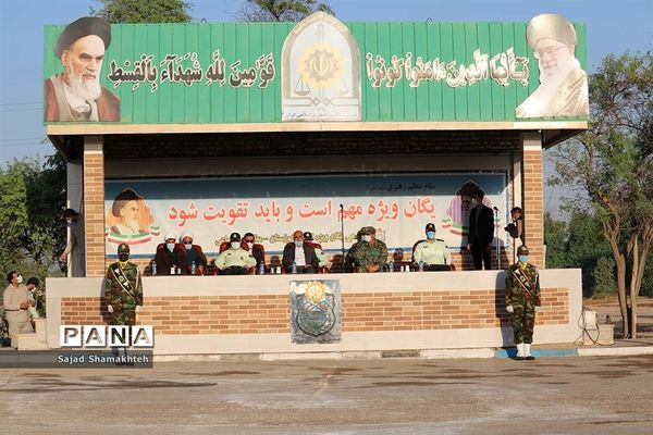 مراسم صبحگاه  یگان ویژه استان خوزستان