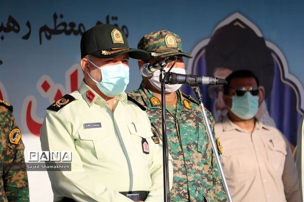 مراسم صبحگاه  یگان ویژه استان خوزستان