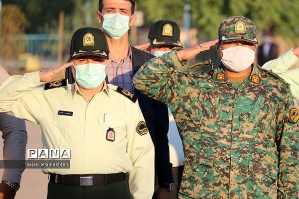 مراسم صبحگاه  یگان ویژه استان خوزستان