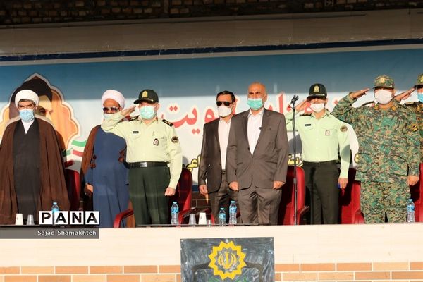 مراسم صبحگاه  یگان ویژه استان خوزستان
