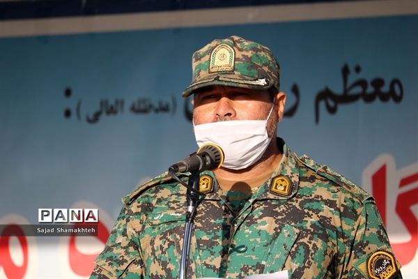 مراسم صبحگاه  یگان ویژه استان خوزستان