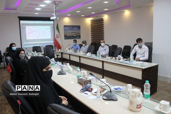 جلسه روسا و مسئولان مراکز و هسته‌های مشاوره آموزش و پرورش استان بوشهر