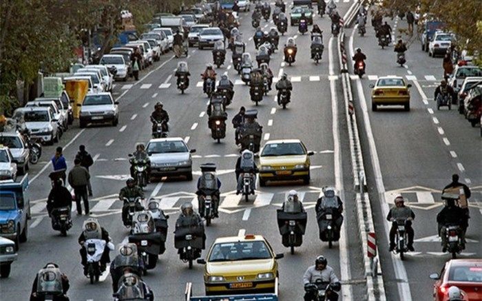 کاهش کیفیت هوای پایتخت در مناطق پرتردد