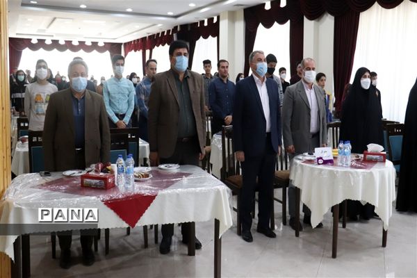 تجلیل از قهرمانان، مقام آوران و نام آوران عرصه‌های ورزشی و قرآنی در سطح بین‌المللی و کشوری ناحیه پنج