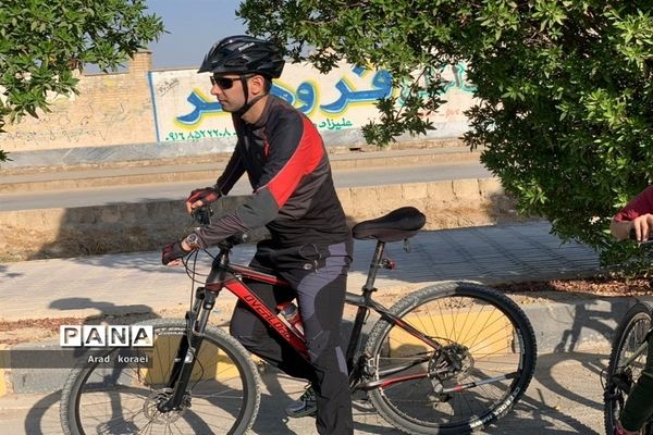 مسابقه دوچرخه‌سواری در شهرستان امیدیه