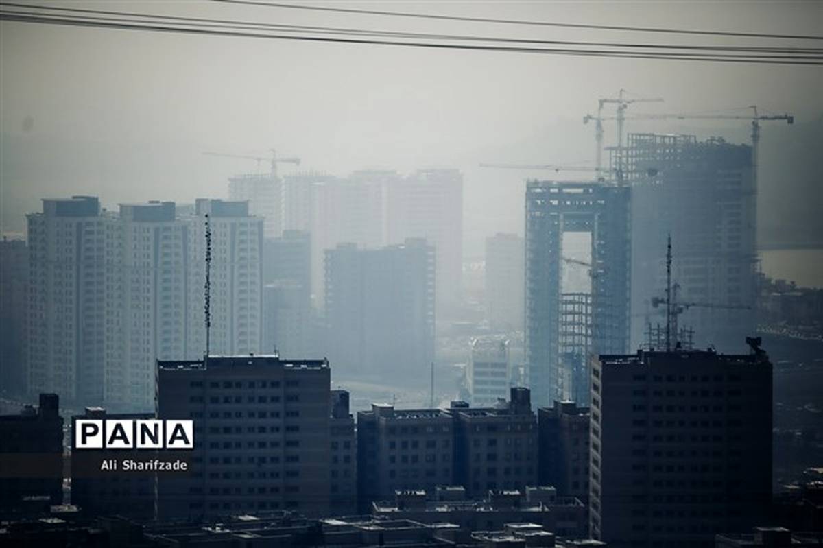 هوای آلوده پایتخت در مناطق پرتردد