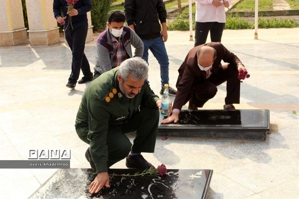 آیین افتتاح هفته بسیج دانش‌آموزی در شهرستان گلوگاه