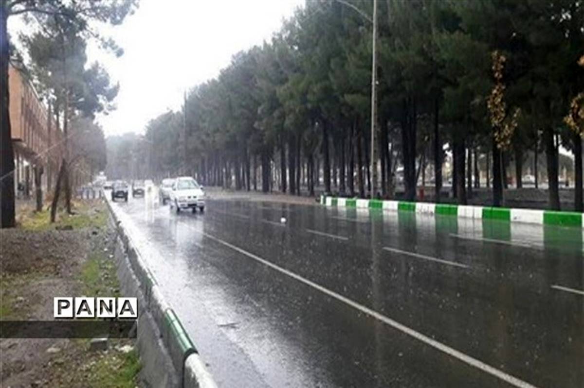 بارش باران در ۱۴ استان کشور