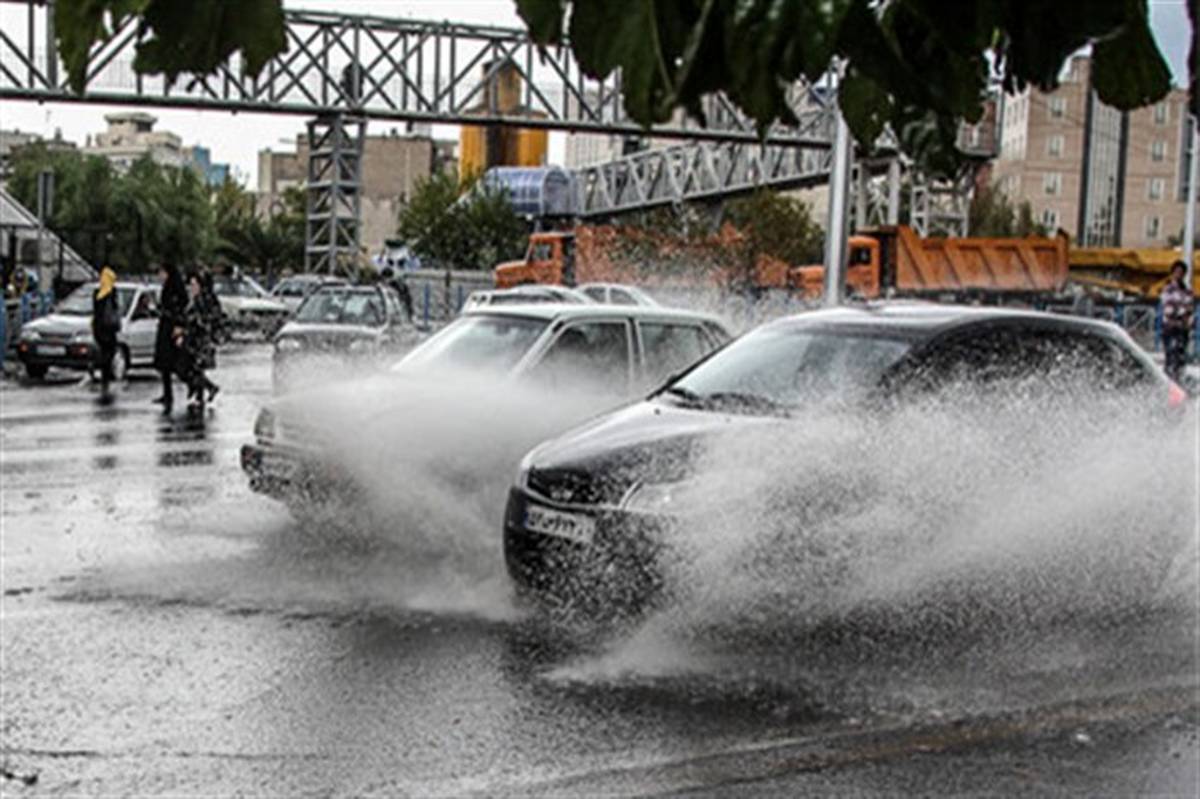 شدت بارندگی در شهرهای مازندران