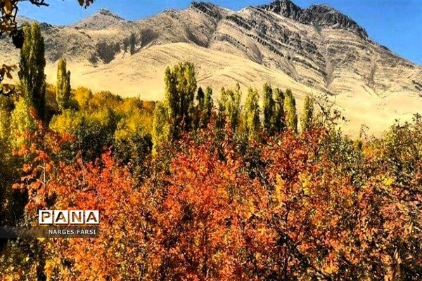 طبیعت پاییزی در روستاهای الگان و کهندان