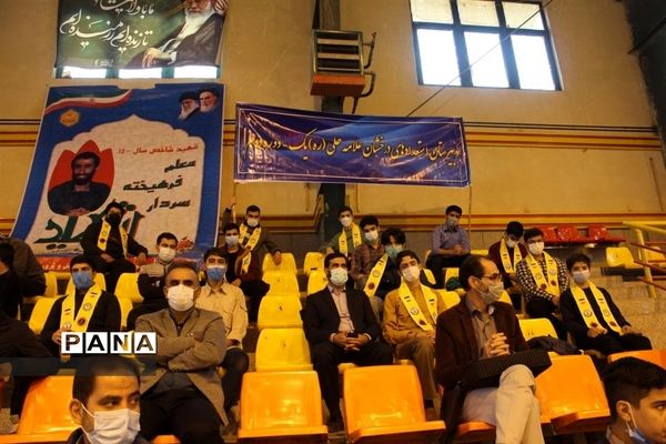 مراسم بزرگداشت شهدای دانش آموز و روز 13 آبان ناحیه یک