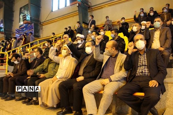 مراسم بزرگداشت شهدای دانش آموز و روز 13 آبان ناحیه یک