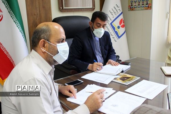 جلسه هماهنگی و برنامه‌ریزی گرامیداشت 13 آبان در اداره‌کل آموزش و پرورش استان بوشهر